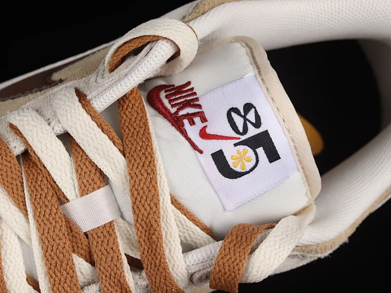 All categories Nk SB Dunk series Nk SB Dunk Low low-top sneakers Nk SB Dunk Low "85" white and brown double hook SB low-top sports and leisure sneakers DO9457-113